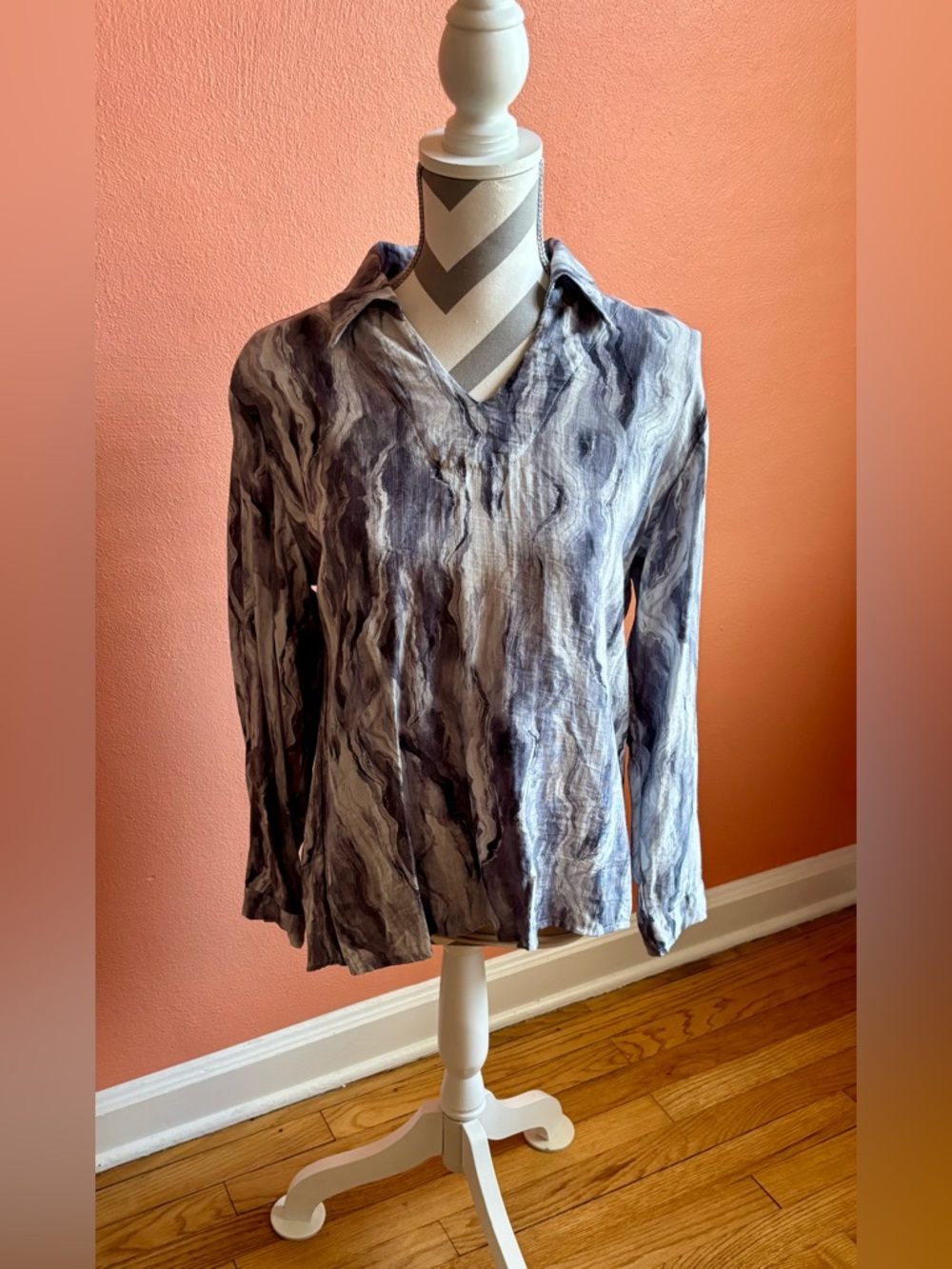Ethyl Clothing Button Down Blouse